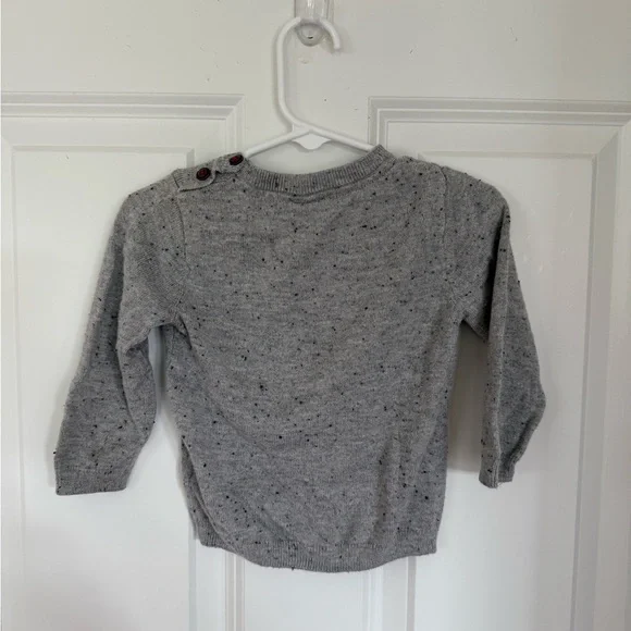 H&M Cozy Baby Christmas / Holiday Reindeer Sweater - Size 6-9 months - Picture 2 of 3